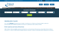 Desktop Screenshot of inmobiliariaquara.com