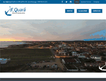 Tablet Screenshot of inmobiliariaquara.com